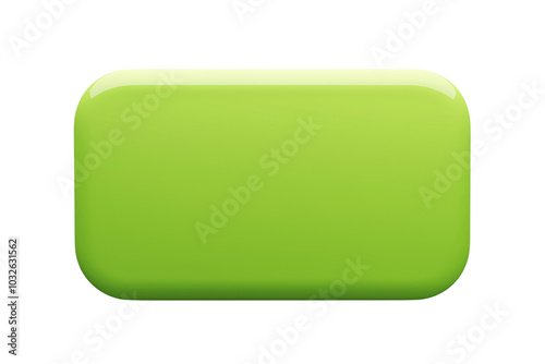 Simplified 3d colored rectangular banner clip art