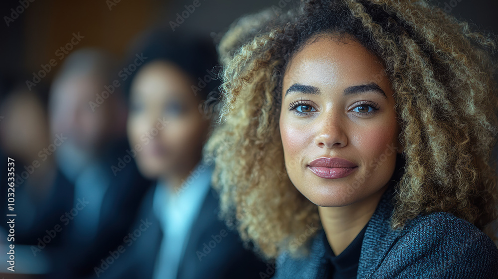 Confident woman in a professional workplace setting, embodying leadership and empowerment. Confident woman in a professional workplace setting, embodying leadership and empowerment.