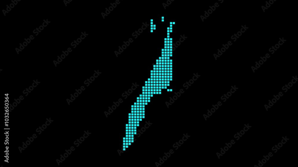Cebu digital map. Map of Cebu in dotted style. Shape of the island filled with rectangles. Cebu digital map. Map of Cebu in dotted style. Shape of the island filled with rectangles.