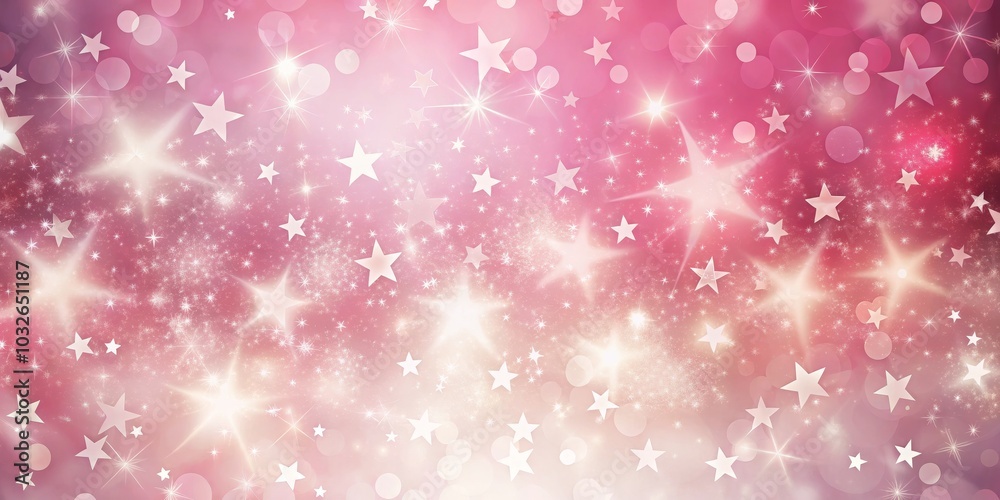 Pink Starry Sky Abstract Background, bokeh, stars, lights, glow, dreamy, night Pink Starry Sky Abstract Background, bokeh, stars, lights, glow, dreamy, night
