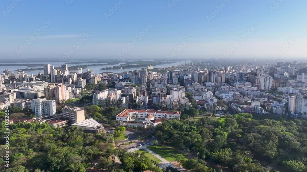 Porto Alegre Skyline At Porto Alegre In Rio Grande Do Sul Brazil. Highrise Buildings. Cityscape Scenery. Beautiful Sunny Day. Porto Alegre Skyline At Porto Alegre In Rio Grande Do Sul Brazil. Porto Alegre Skyline At Porto Alegre In Rio Grande Do Sul Brazil. Highrise Buildings. Cityscape Scenery. Beautiful Sunny Day. Porto Alegre Skyline At Porto Alegre In Rio Grande Do Sul Brazil.