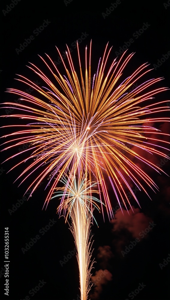 Stylized firework elements added to artwork for vibrant effect Vibrant Colorful Stylized firework elements added to artwork for vibrant effect Vibrant Colorful