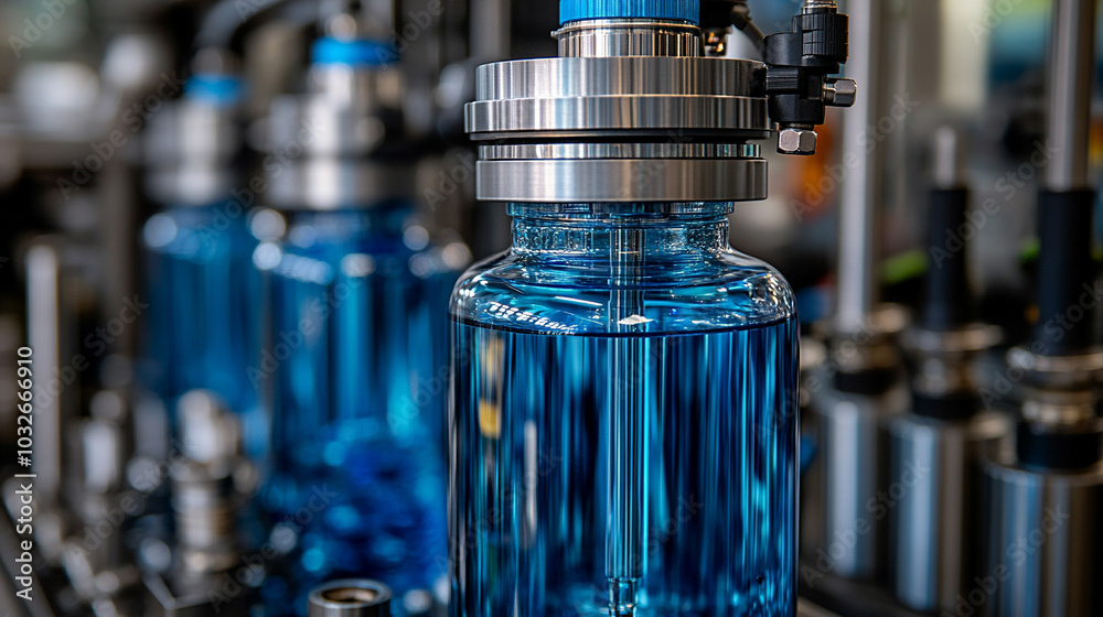 Chemical Vapor Deposition (CVD) machine in a high-tech laboratory. Symbolizes precision, advanced manufacturing, nanotechnology, material science, and innovation in technology