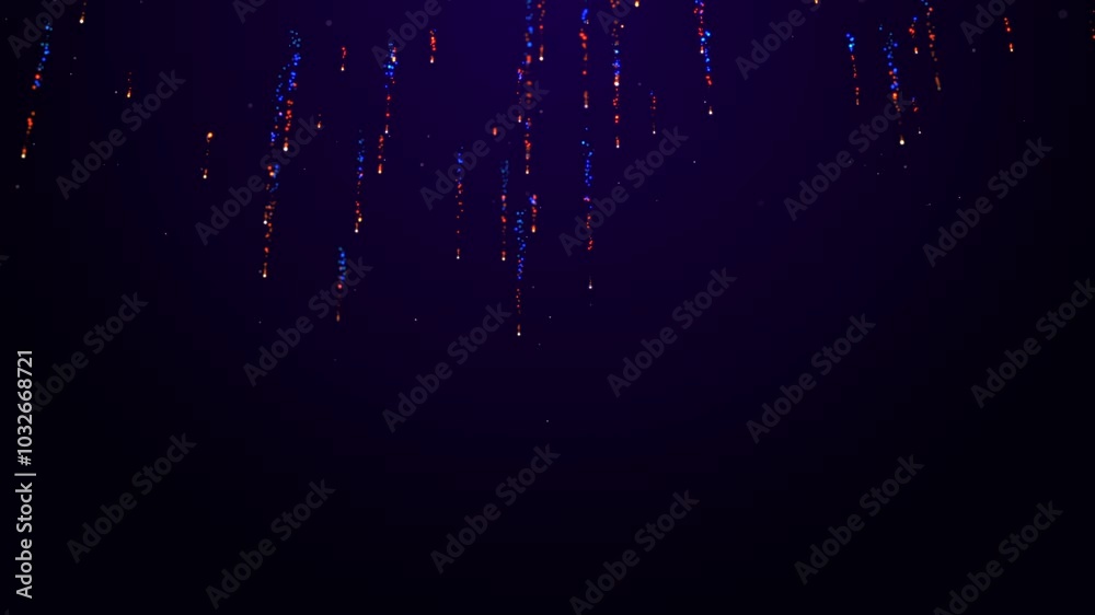 Abstract glowing 3D light particle rain background, concepts, ideas, 4k Abstract glowing 3D light particle rain background, concepts, ideas, 4k