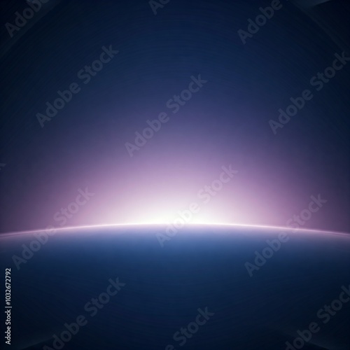 blue planet with sun