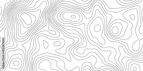 Topographic map patterns, topography line map.Abstract topographic contours map background,paper texture Imitation of a geographical map shades,Abstract topographic contours map background, Vector con