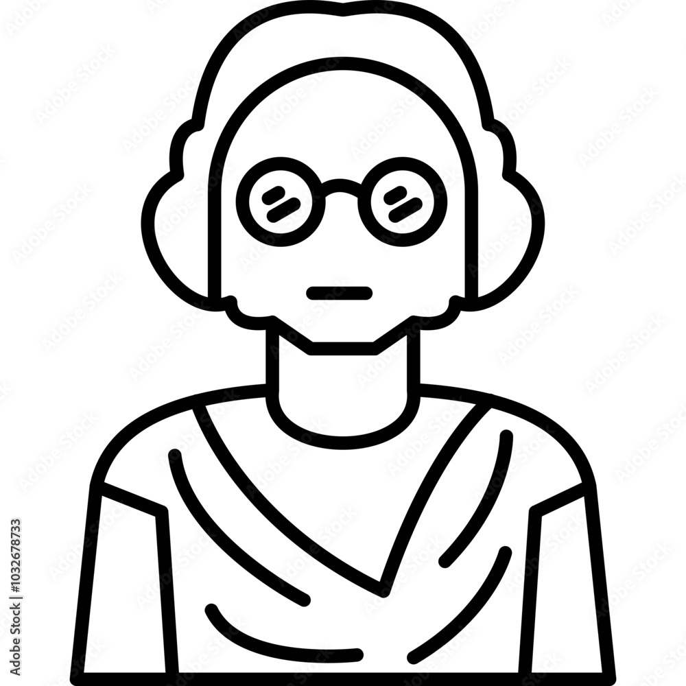 Old Woman Icon Old Woman Icon