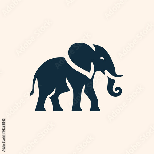 Elephant logo icon vector illustration 5