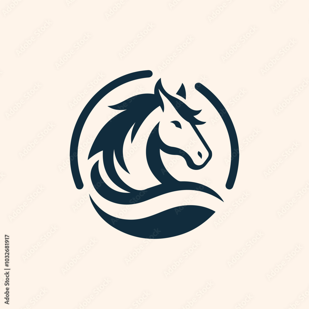 Horse logo icon vector illustration 7 Horse logo icon vector illustration 7