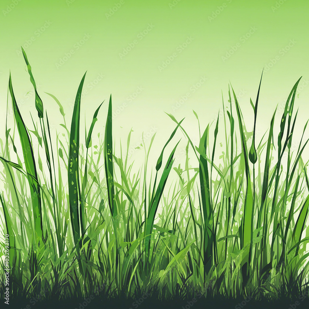 green grass illustration background green grass illustration background
