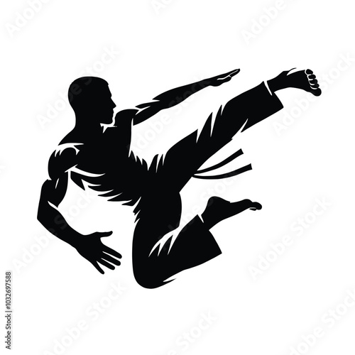 Capoeira Silhouette