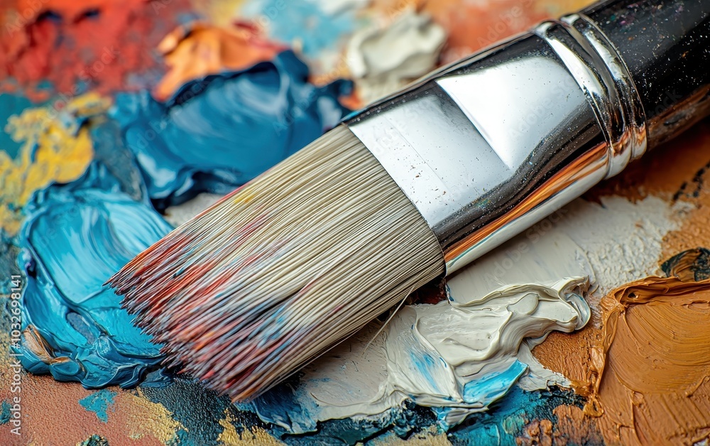 Obraz premium brush and paint