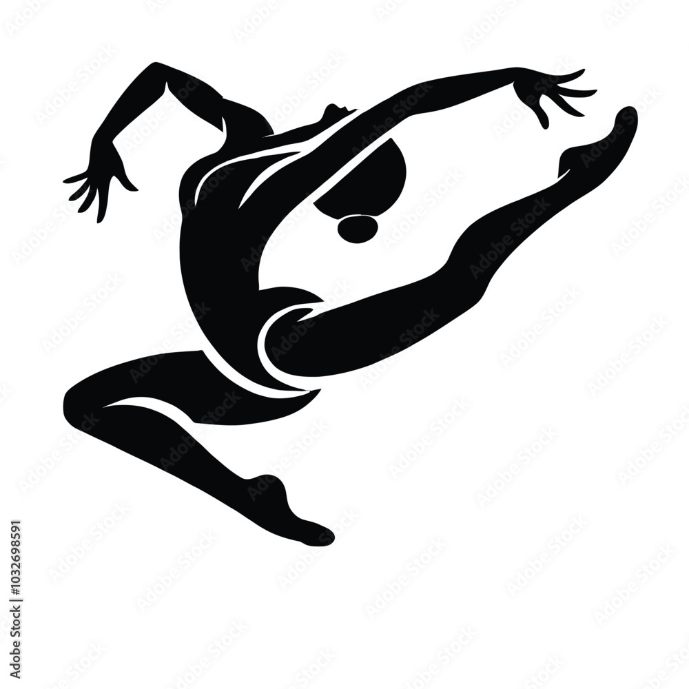 Fototapeta premium Gymnast Grace