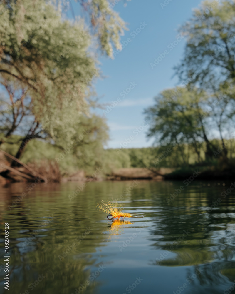 Serene Riverbank with Lush Green Trees and Calm Waters, Perfect for Nature Retreats and Relaxation Serene Riverbank with Lush Green Trees and Calm Waters, Perfect for Nature Retreats and Relaxation