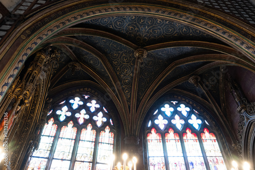 Gothic ornaments. Shot on several Gothic monuments in France. (Churchs and buildings)