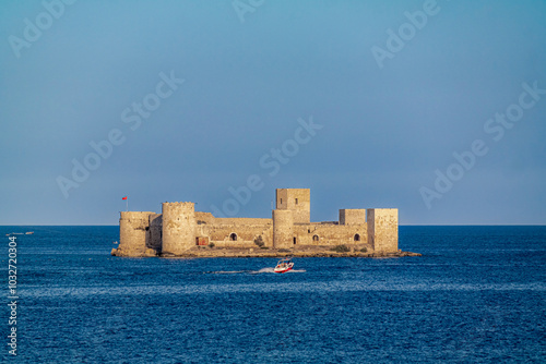 According to Strabo, Kız (Maiden's) Castle was used by pirates in ancient times. However, the castle was probably built by Byzantine Emperor Alexios I  photo