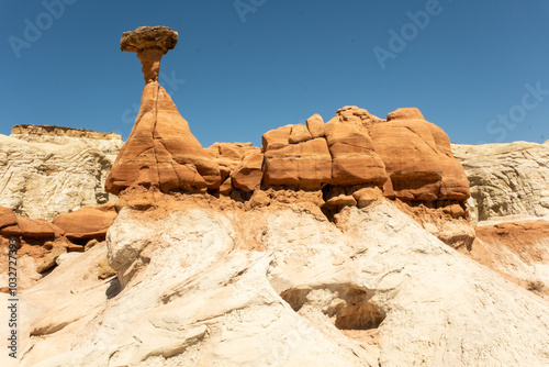 Toadstool Hoodoos Trail is located in Grand Staircase–Escalante National Monument photo