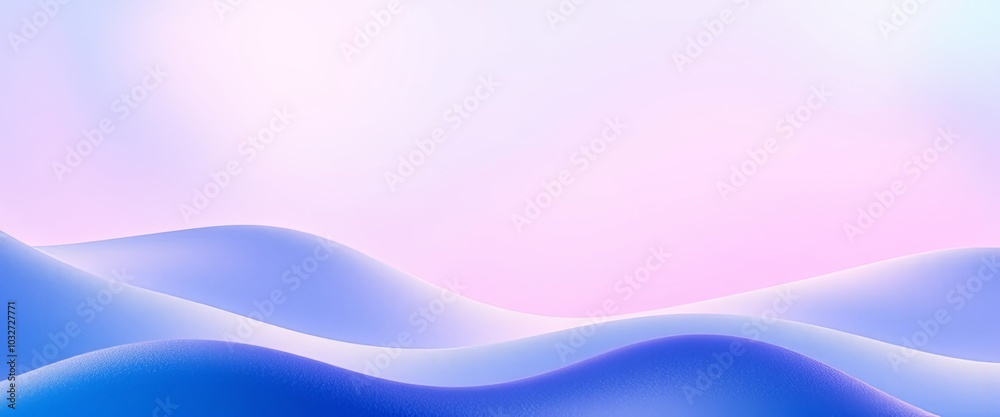 Fototapeta premium Abstract Frosted Gradient with Smooth Layers for Modern Desktop Art