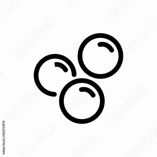 snow ball icon sign vector