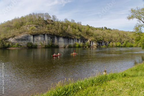 Dordogne river