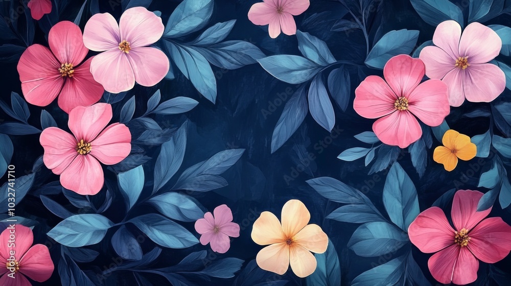 Floral Pattern Illustration Floral Pattern Illustration