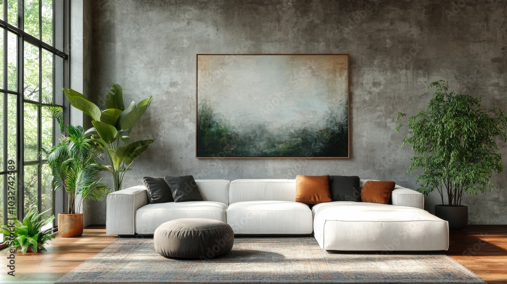 Modern Living Room Interior