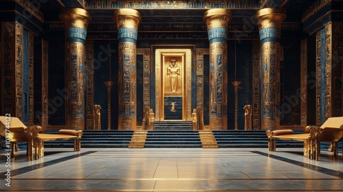 Ancient Egyptian Throne Room