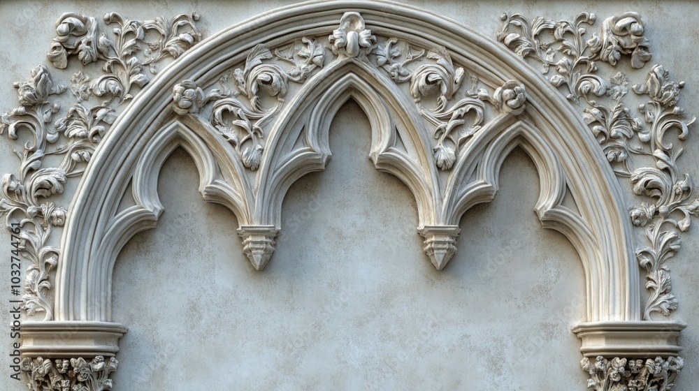 Obraz premium Gothic Architectural Detail