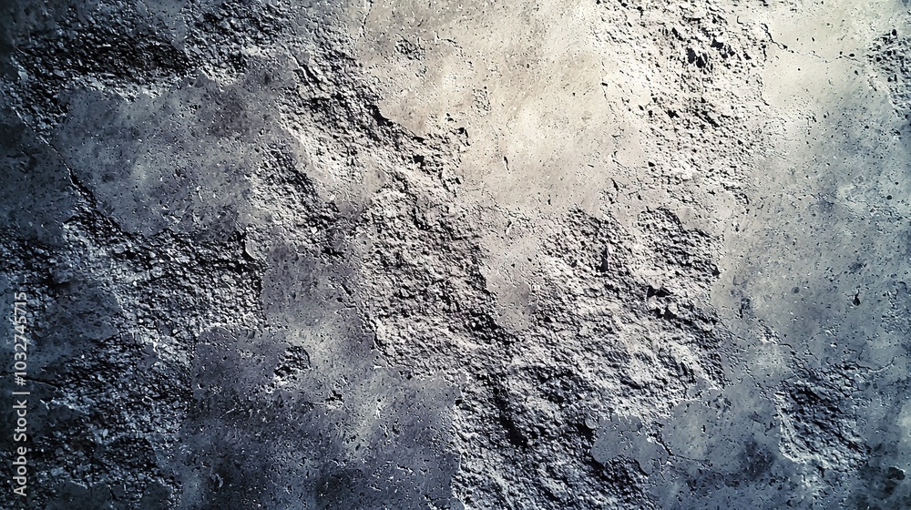 A monochrome image of a wall, with dirt visible at the base and a black and white photograph adorning its upper surface A monochrome image of a wall, with dirt visible at the base and a black and white photograph adorning its upper surface