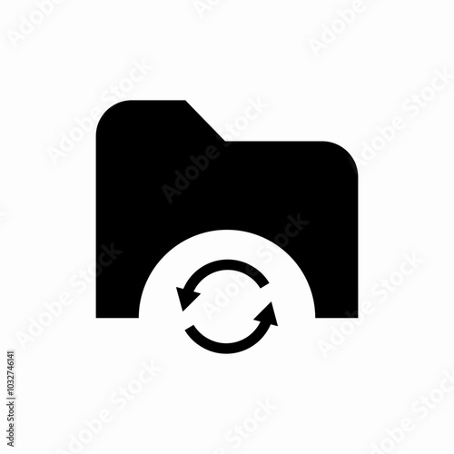 file update icon sign vector