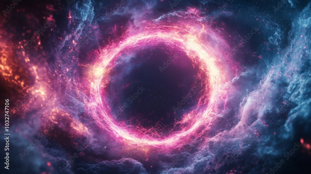 Mystical Energy Vortex in Cosmic Clouds Mystical Energy Vortex in Cosmic Clouds