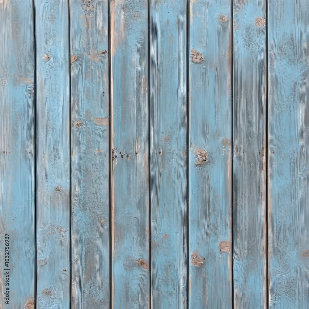 Naklejka premium Planks painted blue-grey