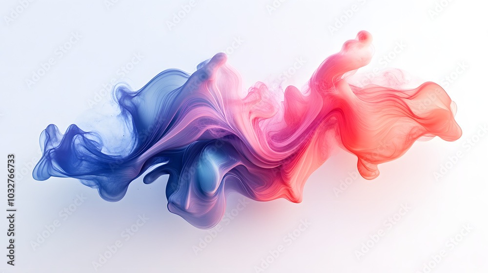 A Striking Coral and Navy Swirling Cloud with a Lime Accent on a Transparent Background Symbolizing Innovation. A Striking Coral and Navy Swirling Cloud with a Lime Accent on a Transparent Background Symbolizing Innovation.