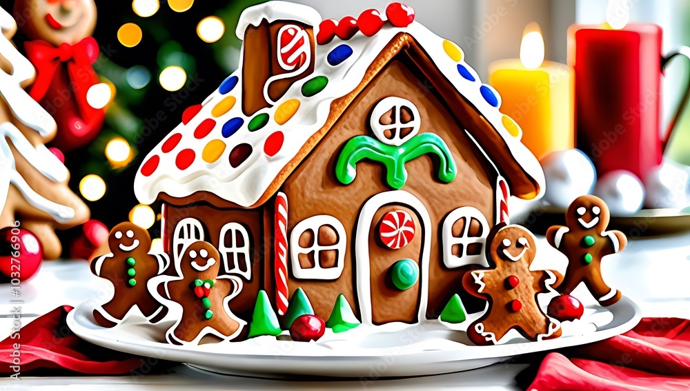 gingerbread decorating festive holiday activity friends using icing making freshly baked sweet treats together home gingerbread decorating festive holiday activity friends using icing making freshly baked sweet treats together home
