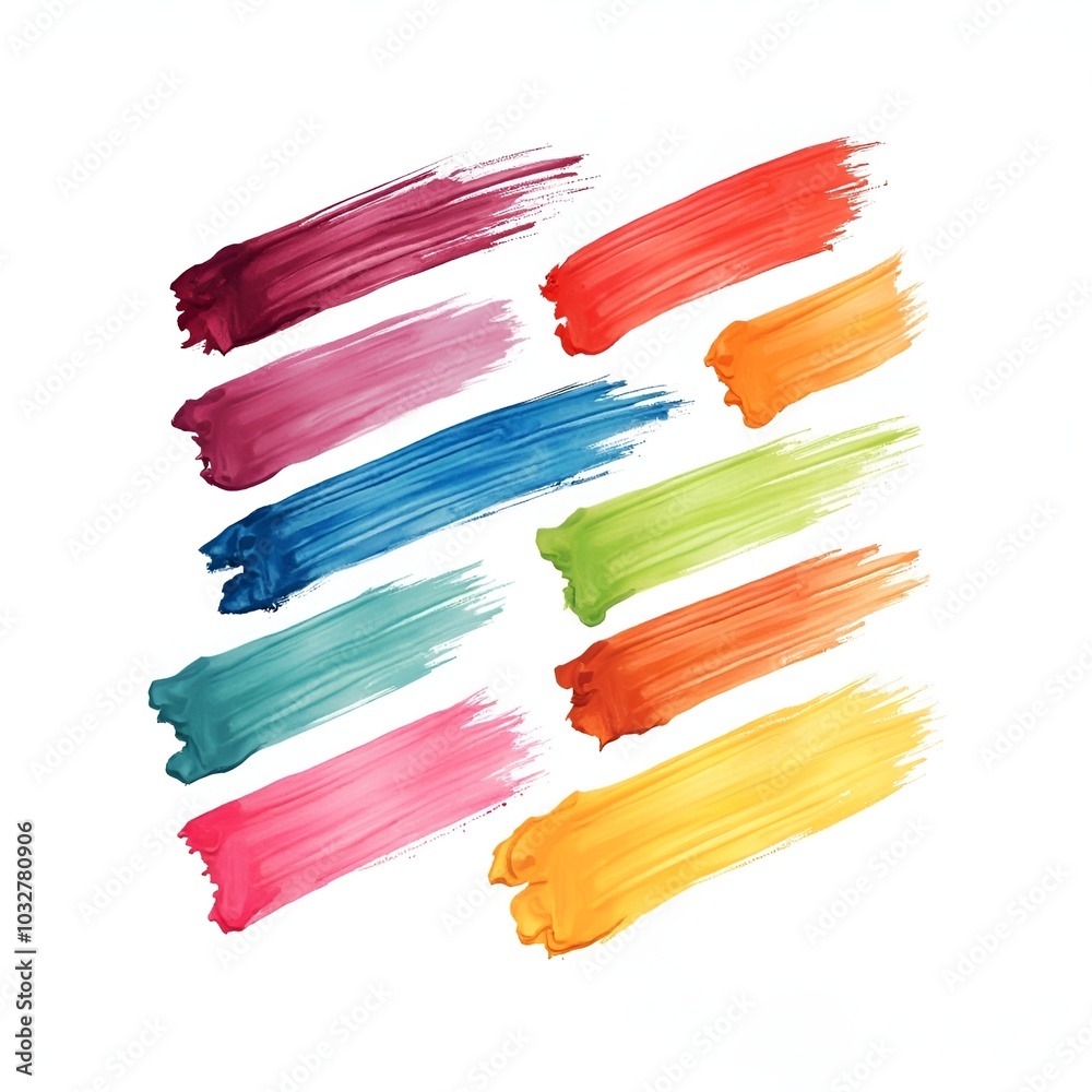 watercolor brush strokes. generate ai watercolor brush strokes. generate ai