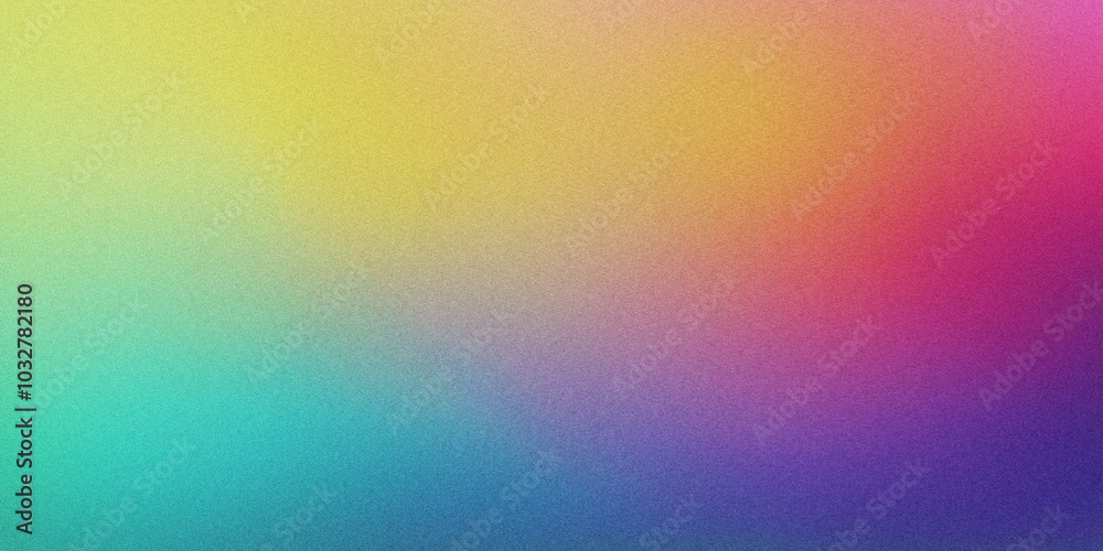 Obraz premium Multi Coloured Gradient Background With Grainy Texture