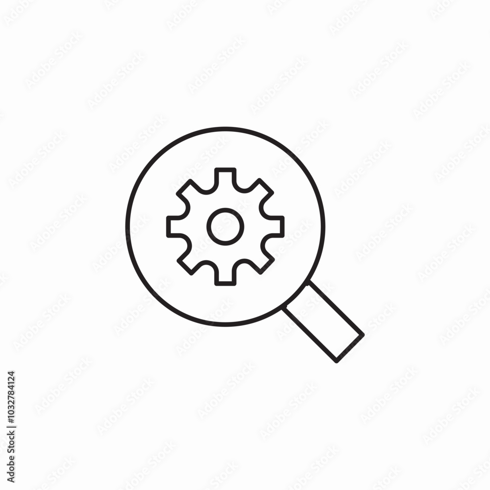 digital marketing analysis icon sign vector digital marketing analysis icon sign vector
