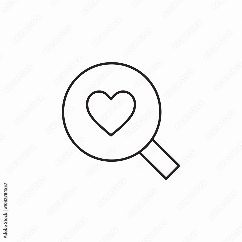 find love icon sign vector