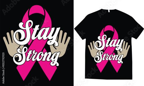 Pink spread the hope find the cure Breast Cancer Awareness Tshirt Design