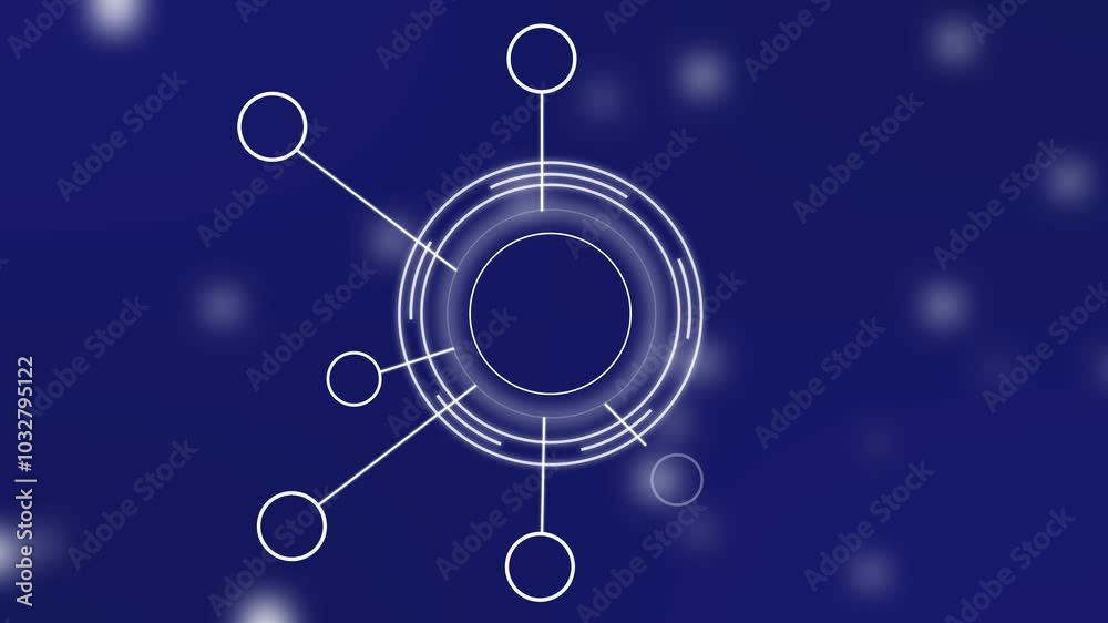 business or Sales growth concept dollar growth animation. certification. digital networking concept, digital market icon , networking and connection technology icons on blue background business or Sales growth concept dollar growth animation. certification. digital networking concept, digital market icon , networking and connection technology icons on blue background