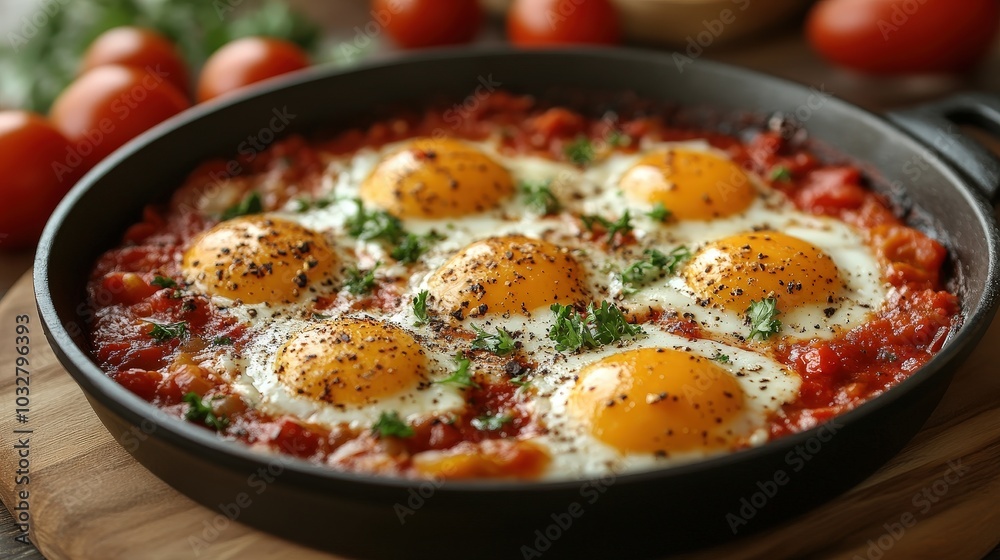 Cozy Shakshuka Recipe Card with Soft Glow - High-Quality Stock Photo of an Empty White Sign Paper for Food Photography Cozy Shakshuka Recipe Card with Soft Glow - High-Quality Stock Photo of an Empty White Sign Paper for Food Photography
