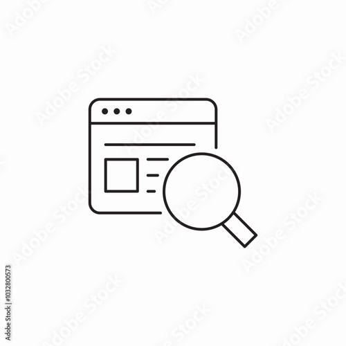 data analysis icon sign vector