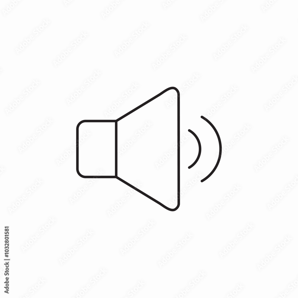 speaker volume icon sign vector speaker volume icon sign vector