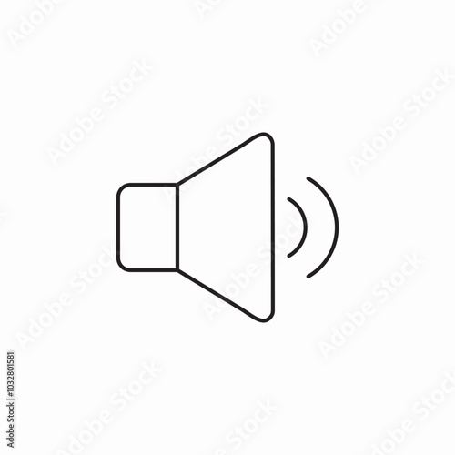 speaker volume icon sign vector
