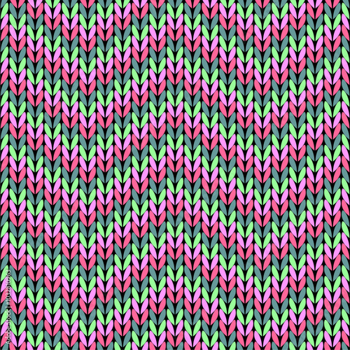 Knitted background pattern wallpaper knitting decorative print handmade textile knitting handiwork