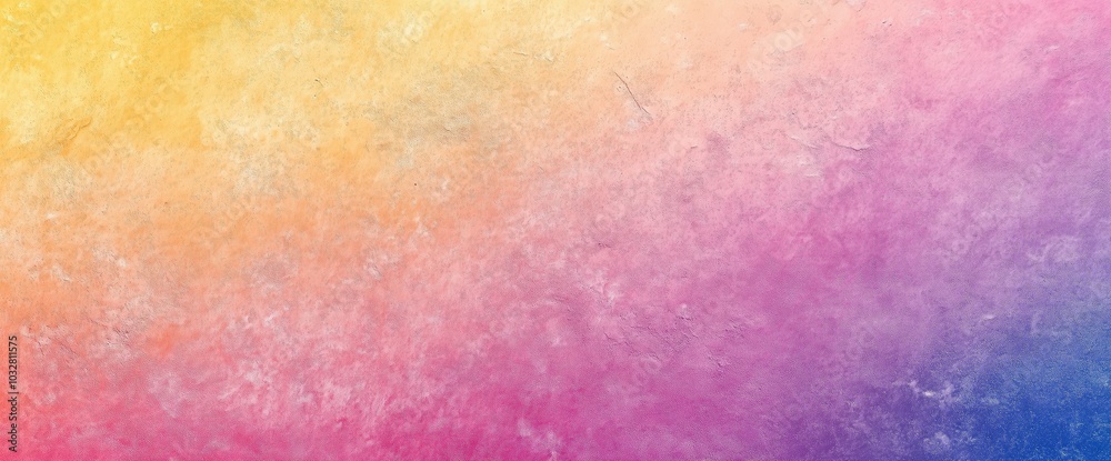 Vibrant gradient background with a grainy texture in playful pinks and blues. Generative AI