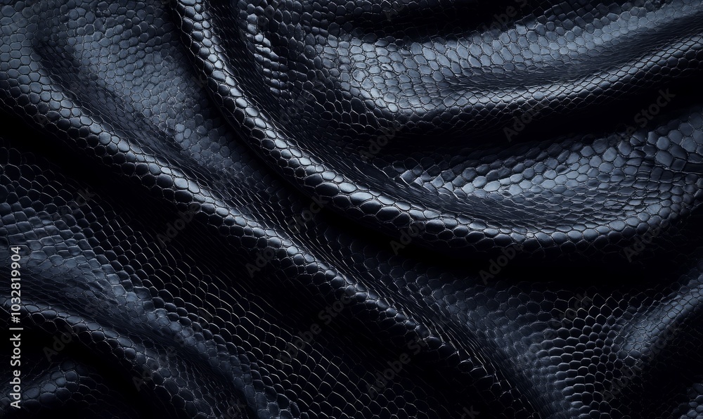 Black dark snakeskin, integument luxury abstract snake skin dark wallpaper, luxury minimalistic product background Black dark snakeskin, integument luxury abstract snake skin dark wallpaper, luxury minimalistic product background