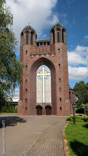 Cathedral of the Holy Cross.Kirch of the Cross.Kaliningrad