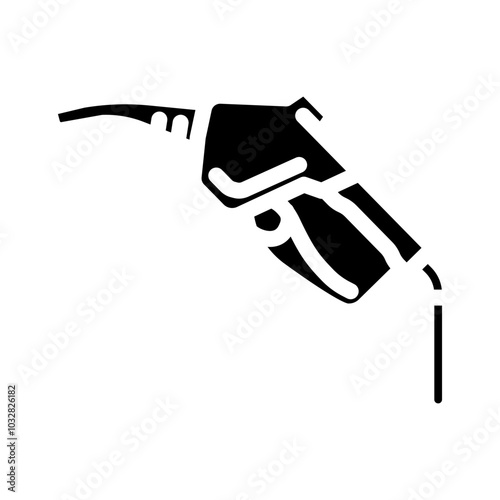 diesel oil industry glyph icon vector. diesel oil industry sign. isolated symbol illustration