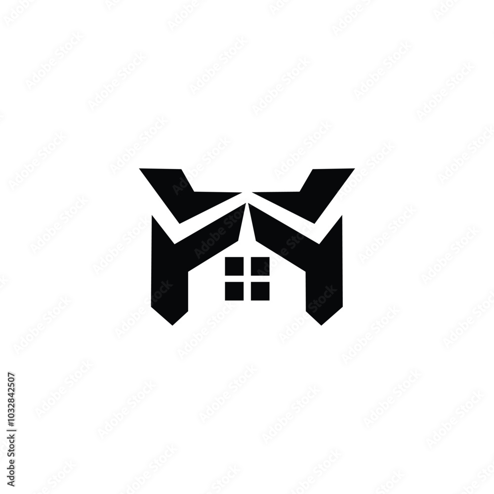 Fototapeta premium home property logo